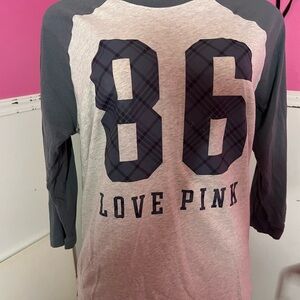 Love Pink 86 Raglan Sleeve Shirt